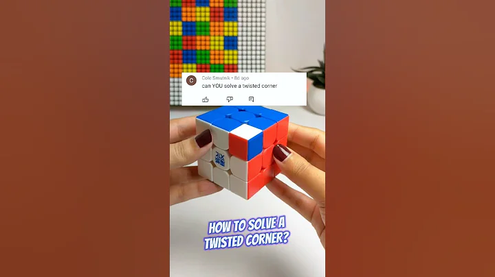 I Solved the Twisted Corner!! 🤯🧩 #weilongv9