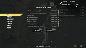 Fallout 76 — Season 21 — Fixing Up My Perk Builds