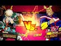 My Hero Academia: One's Justice - All Might vs Bakugo Full Match Gameplay EXCLUSIVE!
