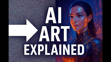 How AI Image Generators Work (MidJourney, Stable Diffusion, DALL·E Explained)