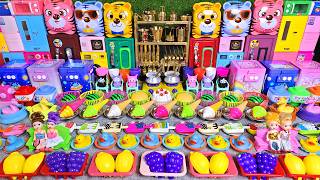 7 Minutes Satisfying with Unboxing Hello Kitty Kitchen Set | How to Make Kitchen Set with Soft Clay screenshot 3