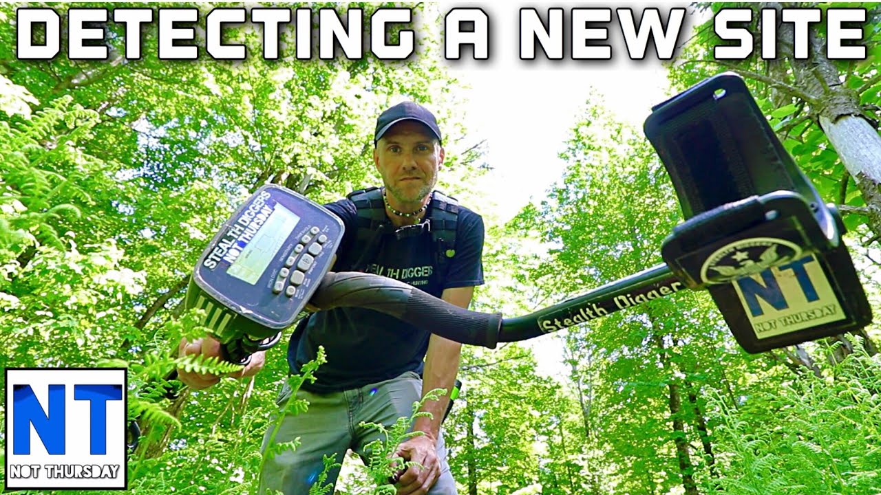 Metal detecting a new site in New Hampshire Fern city YouTube
