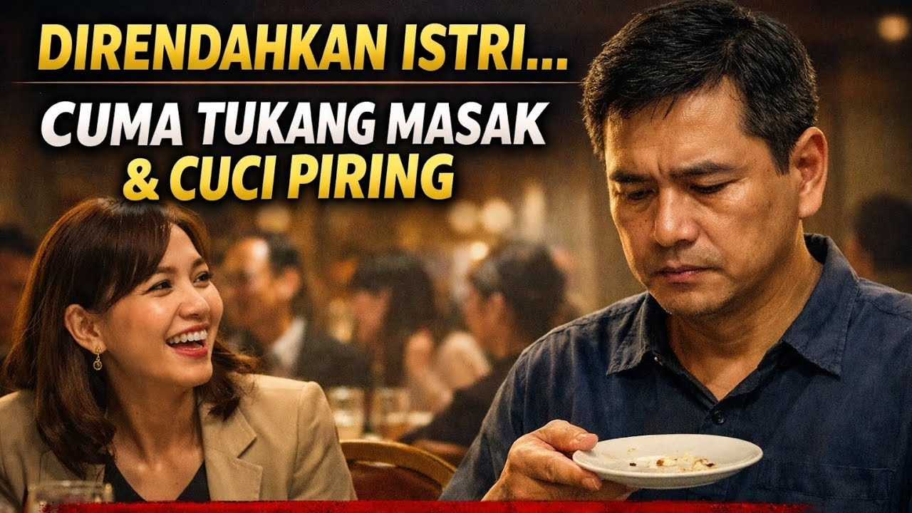 Dikenalkan Istri Sebagai Tukang Masak di Reuni Alumni… Malam Itu Ia Hanya Diam