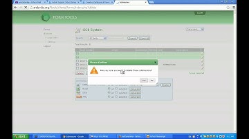 Simple on-line database