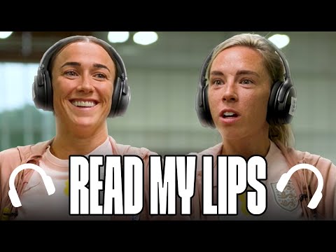 "am i shouting!? " | lucy bronze & jordan nobbs | read my lips challenge | england