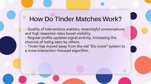 How Do Tinder Matches Work? - Everyday-Networking