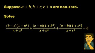 видео: Решите это элегантное симметричное уравнение | Удивительные ответы картинка: Решите это элегантное симметричное уравнение | Удивительные ответы