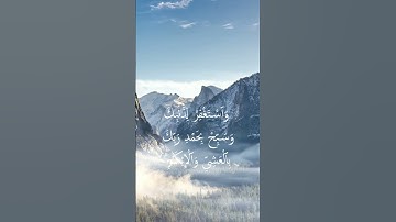 سورة غافر {٥٥} بصوت الشيخ محمد صديق المنشاوي