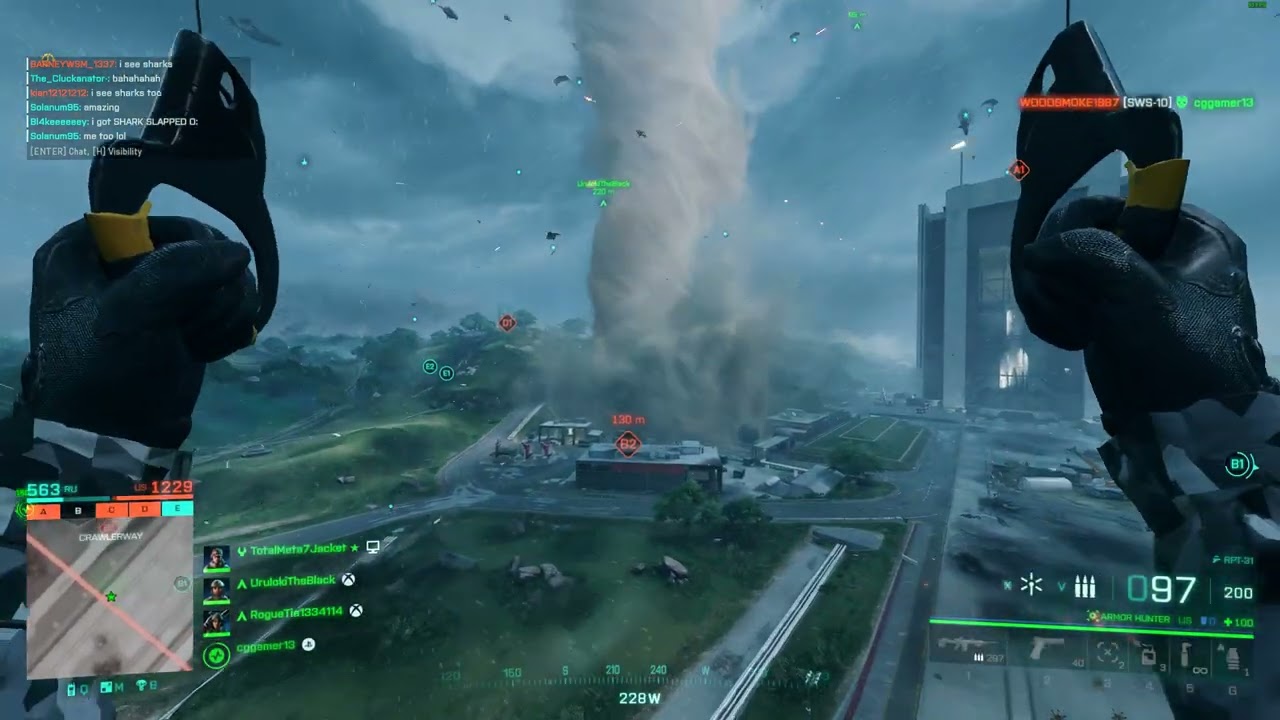 Battlefield 2042 sharknado
