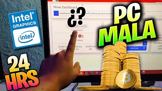 24 HORAS MINANDO CRIPTOMONEDAS con un pc de BAJOS RECURSOS | ChoChe 7w7