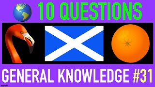 GENERAL KNOWLEDGE TRIVIA QUIZ #31 - 10 General Knowledge Trivia Questions and Answers Pub Quiz