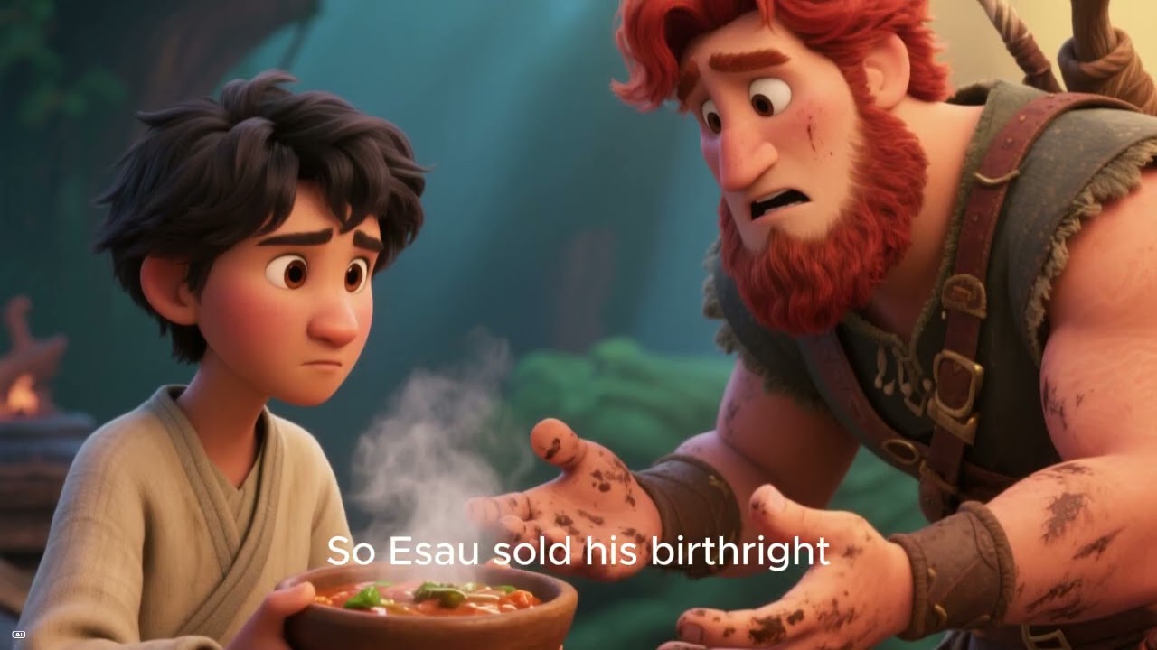 Bible stories! The story of Esua and Jacob