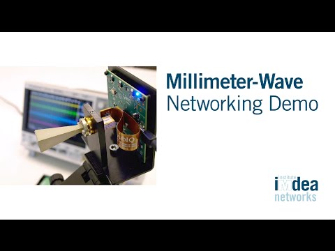 millimeter wave networking demo youtube wave demo