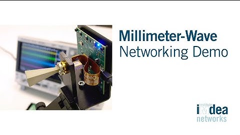 Millimeter-Wave Networking Demo