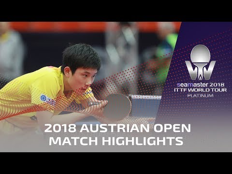 Xu Xin vs Tomokazu Harimoto I 2018 ITTF Austrian Open Highlights (1/4)