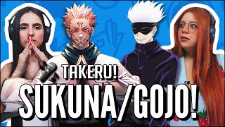 RAP DO SUKUNA E RAP DO GOJO - TAKERU (JOVENS REAGEM)