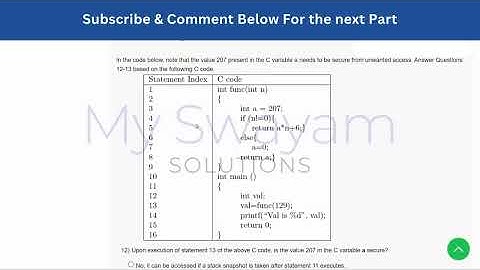 C Programming and Assembly Language Week 4 || NPTEL ANSWERS | MYSWAYAM | #nptel #nptel2025 #myswayam