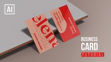 HOW TO CREATE A BUSINESS CARD AND PREPARE IT FOR PRINTING IN ADOBE ILLUSTRATOR .