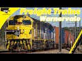 Freight Trains At Warnervale Station - 14/07/25