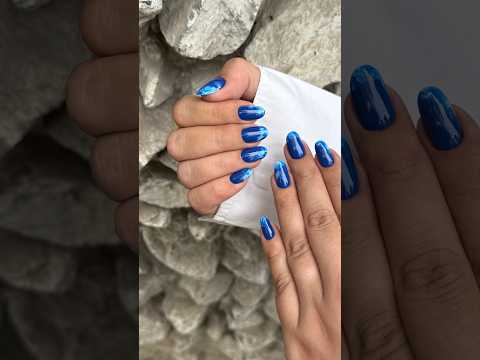 Ocean Marble Nails You’ll Want to Try 🌊