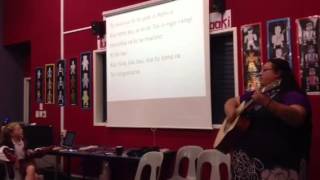 Video thumbnail of "Peachgrove intermediate Kapa Haka 2013"