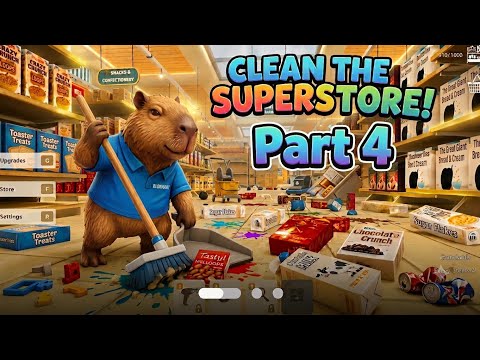 [PART 4] Cleaning the Messiest Roblox Superstore | Clean the Superstore!