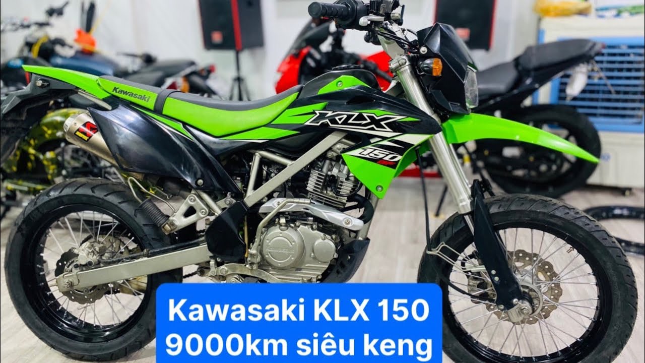 2017 Kawasaki KLX 150 loạt màu mới giá từ 49 triệu đồng