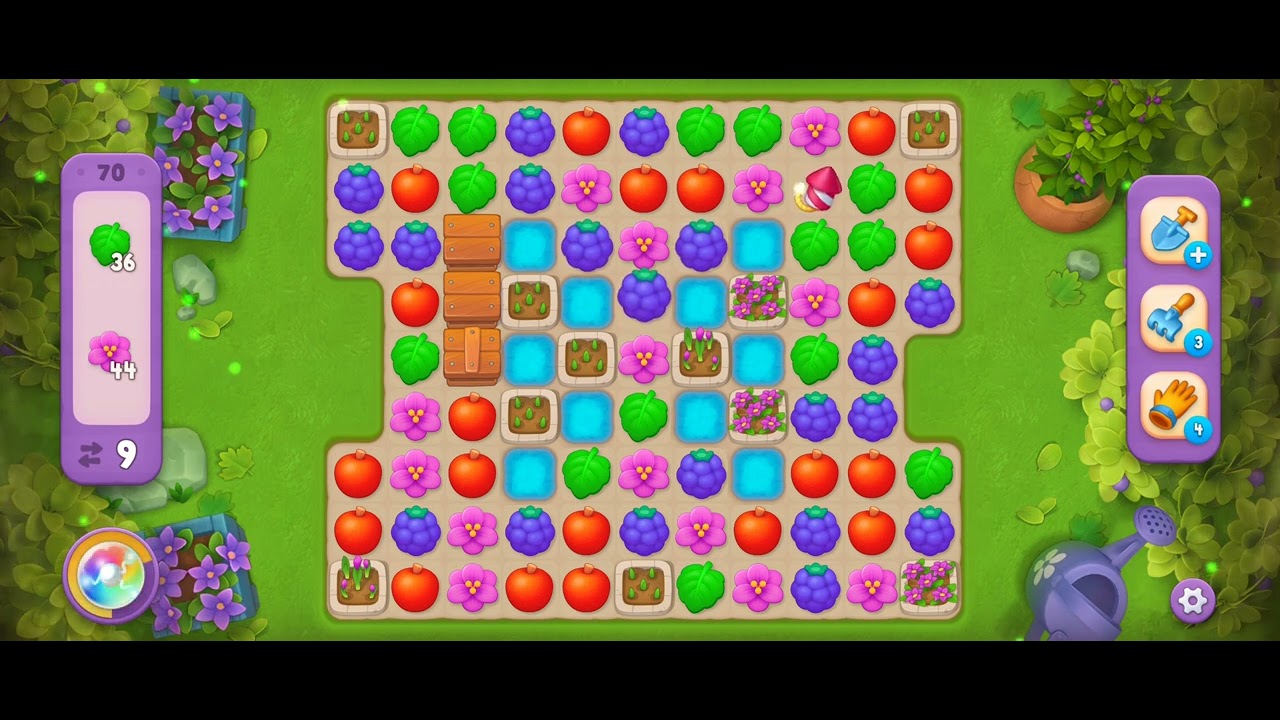 gardenscapes 😅 level 70 - YouTube