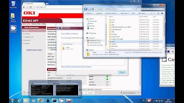 OKI MFP   How to configure Scan to Folder