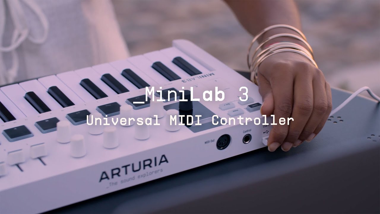 Arturia MiniLAB 3 - compact MIDI keyboard & pad controller — Rock and Soul  DJ Equipment and Records