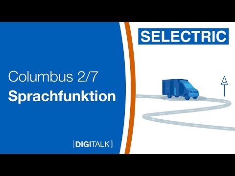 SELECTRIC Columbus - Sprachfunktion und Adressanzeige / Digitalfunk Navigation