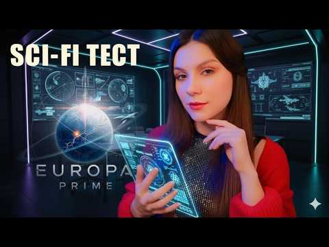 АСМР Тебя приняли в Космическую Программу 👽 Sci-Fi Ролевая Игра, Тест, Тихий Голос, Собеседование