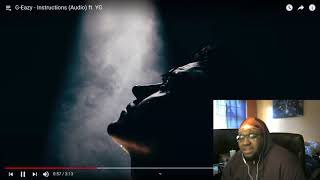 Reaction to G-Eazy - Instructions (Audio) ft. YG