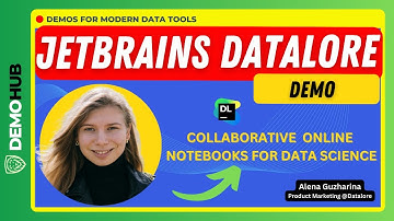Jetbrains Datalore // Modern Collaborative Notebook for Data Science & Big Data Teams | Demohub.dev