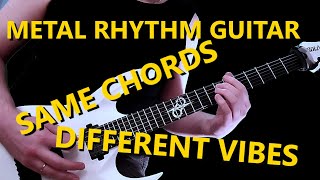 How to Use a Single Chord Progression for Different Metal Styles