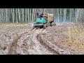 Урал лесовоз вездеход привод на роспуск бездорожье шины Краз