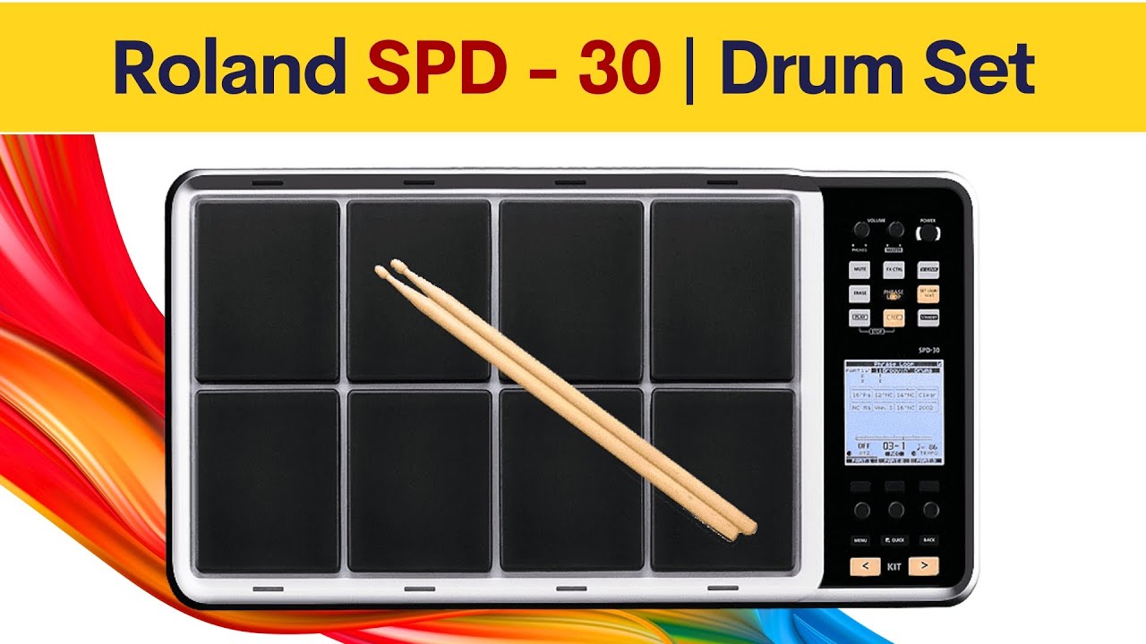 Roland Octapad SPD-30 || Drum Patch Cover #Shorts - YouTube