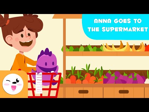 Anna Goes To The Supermarket - Educational Stories for Kids