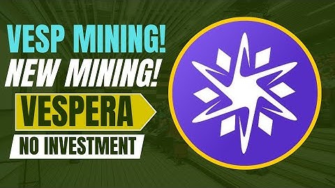 Mining VESP.New mining app 2025.Vespera network working on Base Blockchain.