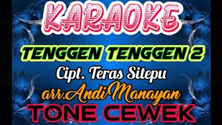karoke kocak TENGGEN TENGGEN 2 tone cewek