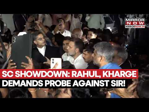 SUPREME COURT SHOWDOWN: Rahul Gandhi & Kharge File Petition Demanding Probe Into ECI SIR Process