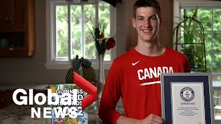 Montrealer Recognized As Worlds Tallest Teen By Guinness World Records, Chasing Basketball Dreams