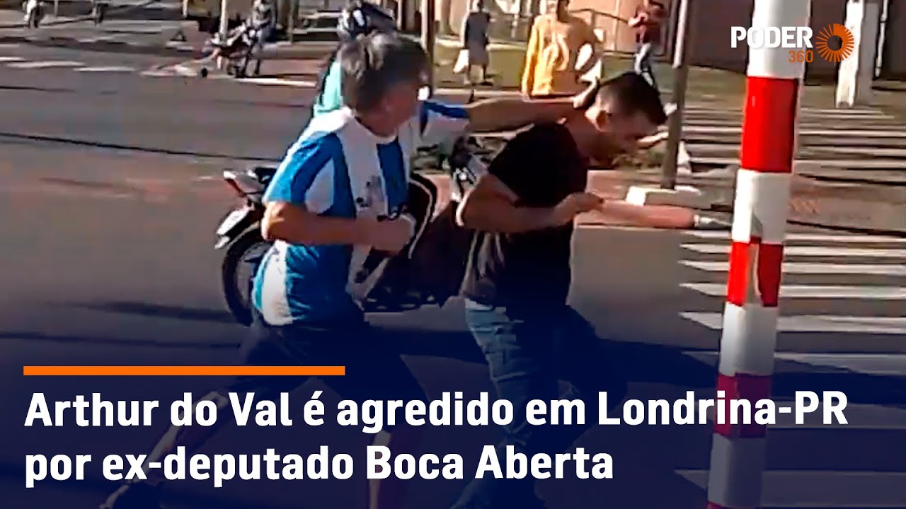 Arthur do Val é agredido em Londrina-PR por ex-deputado Boca Aberta