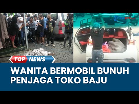 Wanita Penjaga Toko Tewas Ditusuk Perempuan Bermobil Pakai Sajam di Hadapan Warga di Tangerang