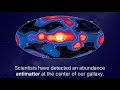What's creating the antimatter at the center of the galaxy?
