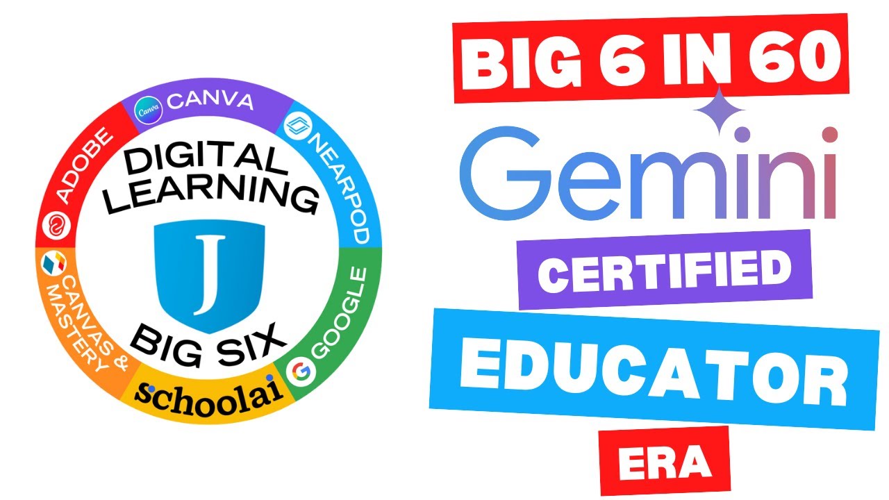Big 6 in 60: Gemini Certified Educator Era