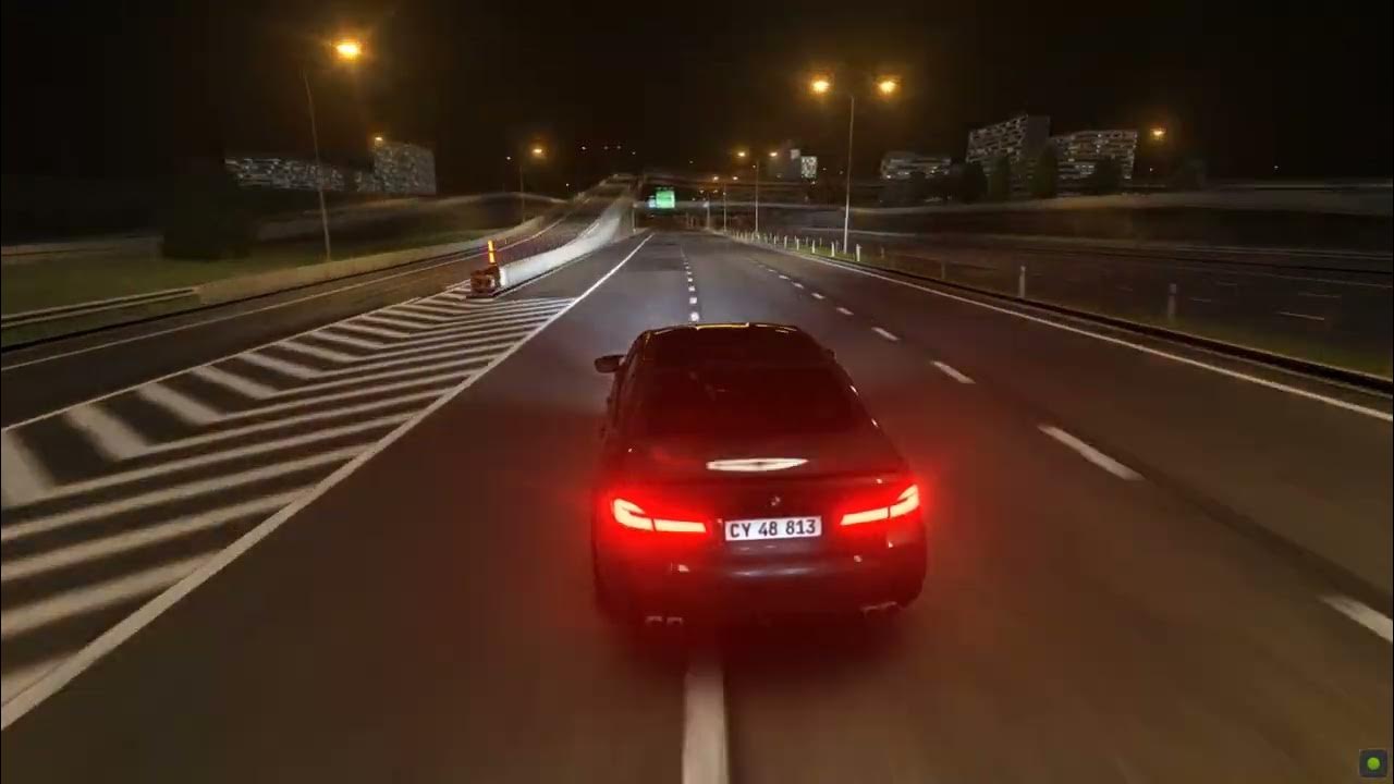 BMW m5bf90 ночь