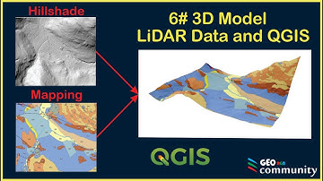 LiDAR QGIS  |  3D Geological Model