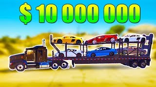 TRUCK PLNÝ SUPER AUT !! - GTA 5 REÁLNÝ ŽIVOT - 13