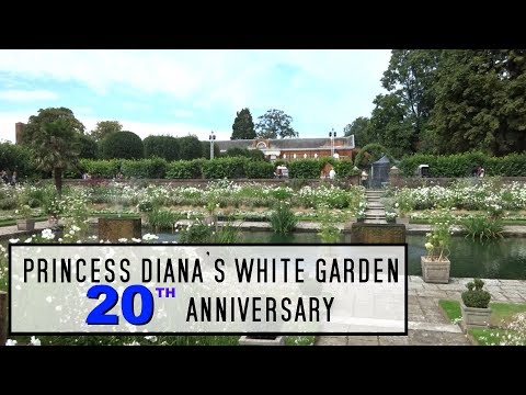 Princess Diana's home. Her 20th anniversary Garden.